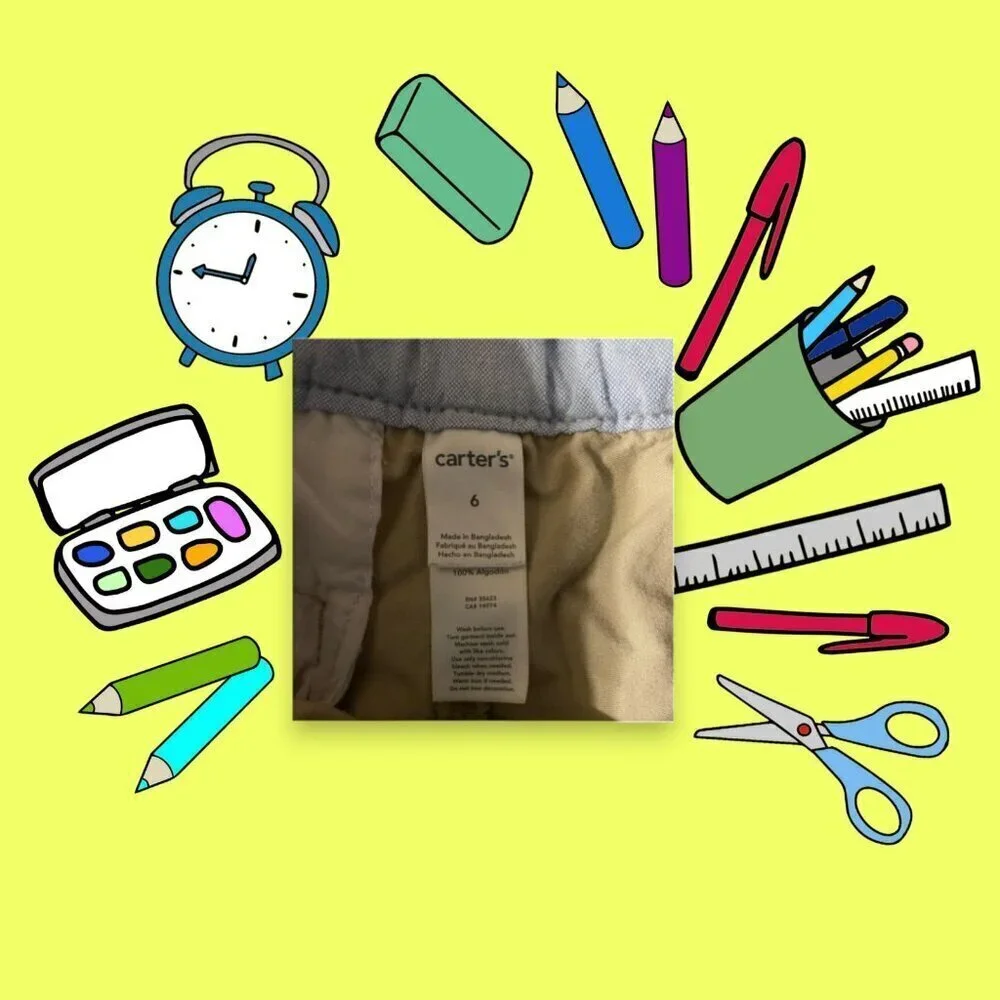 Carter’s Boys Khaki Cotton Shorts